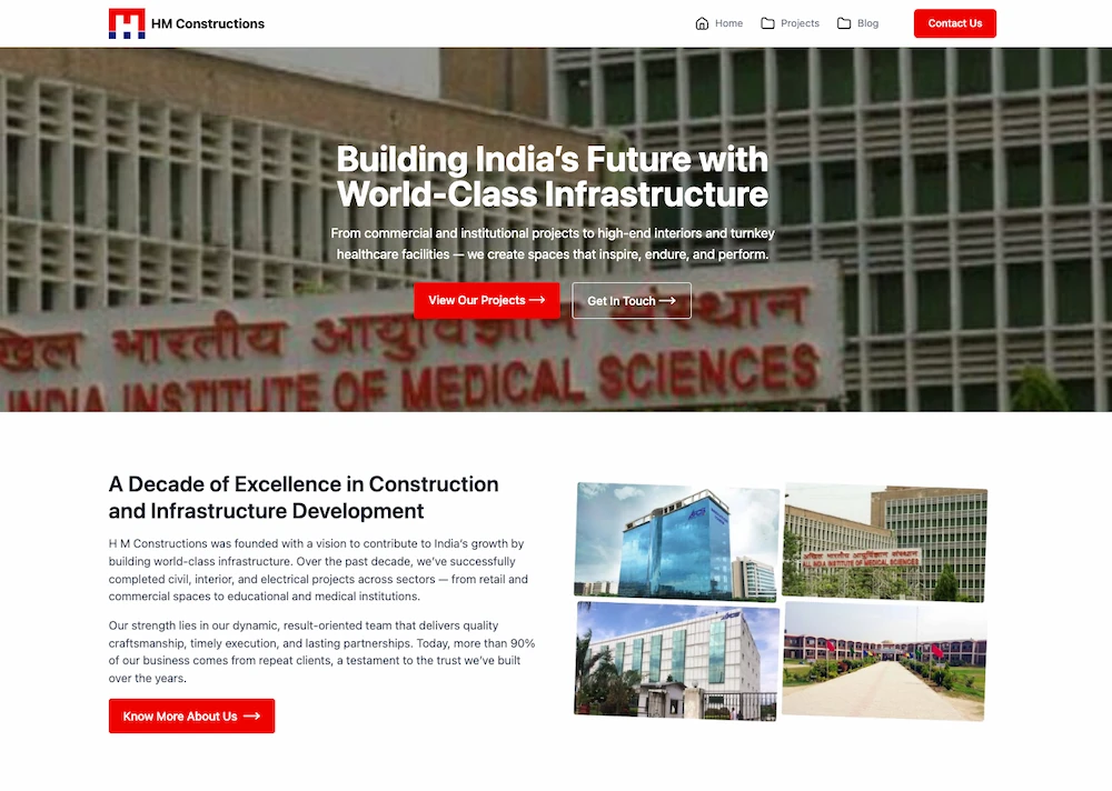 HM Constructions India